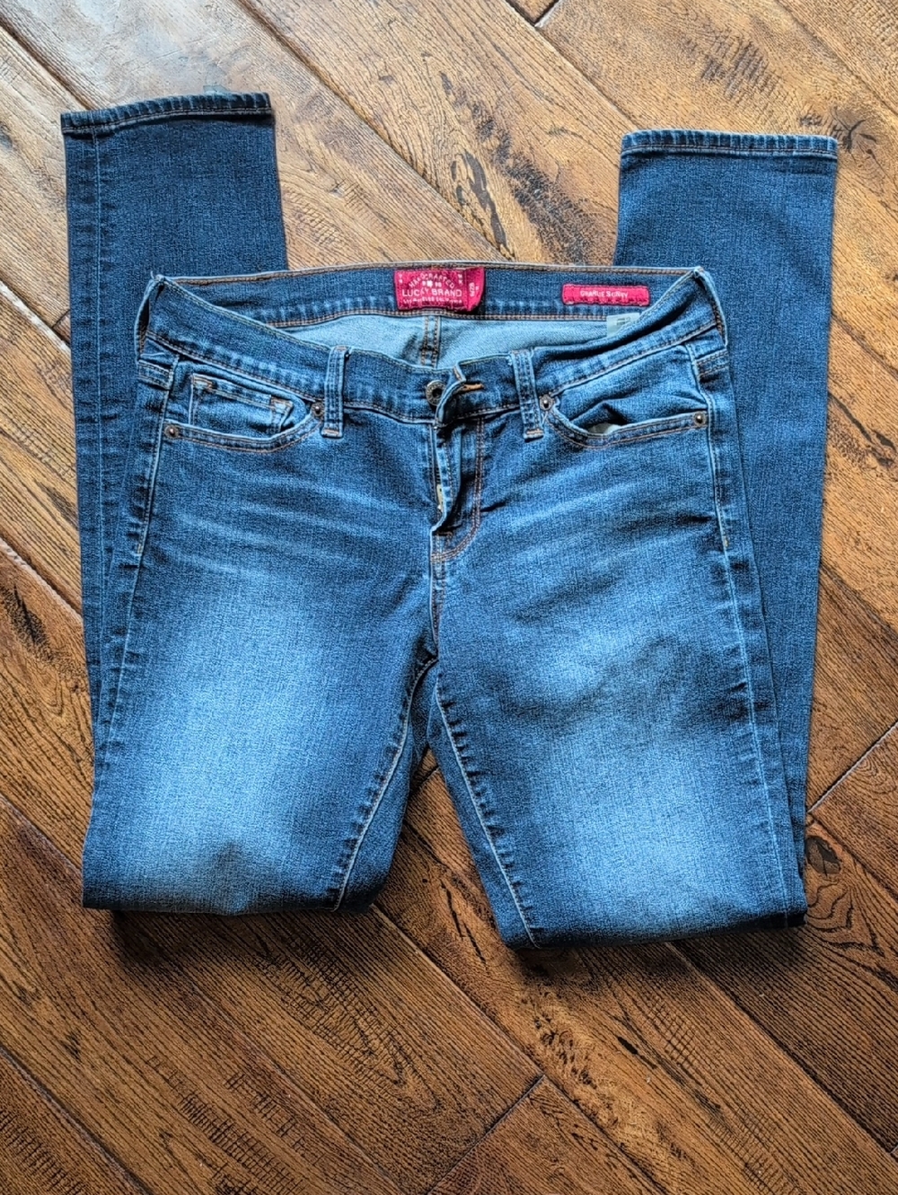 Lucky Brand Medium Wash Skinny Jeans